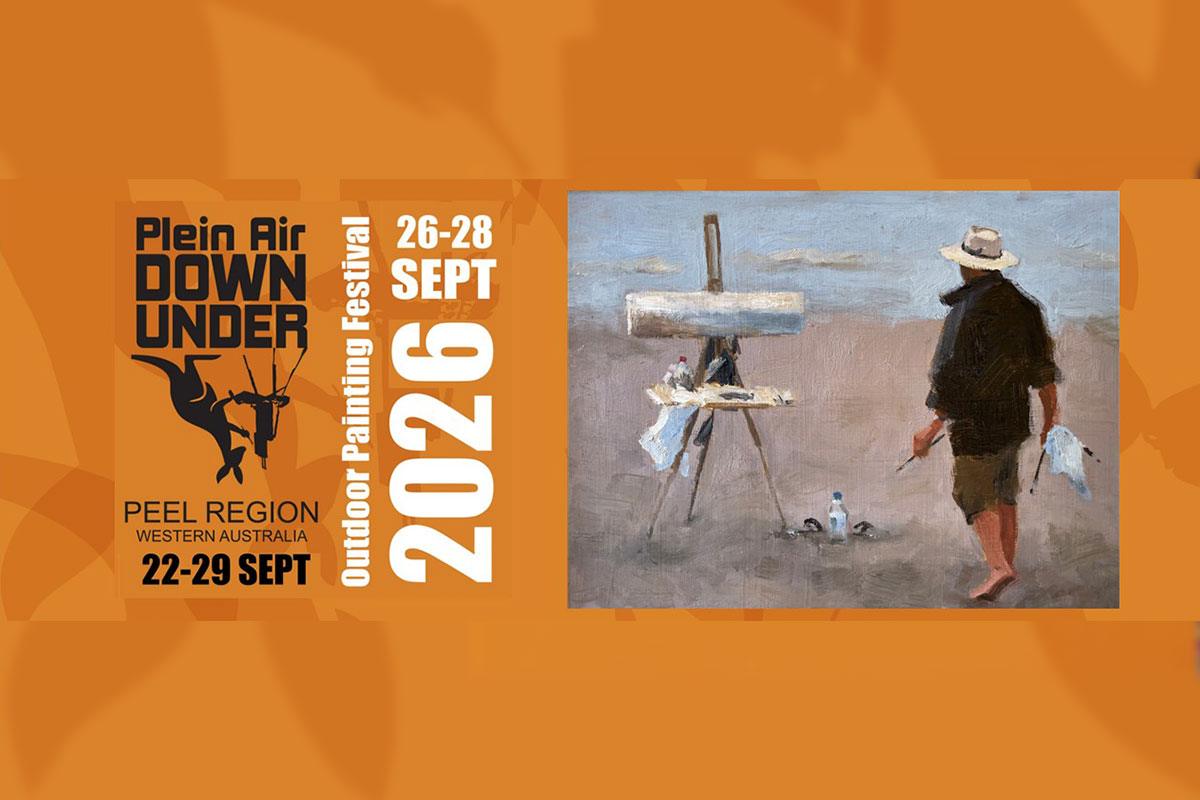 Plein Air Down Under event in Pinjarra and the Peel Region
