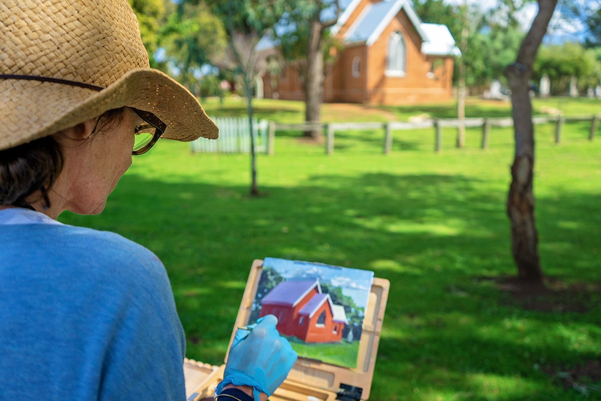 Plein Air Down Under Art Event in Pinjarra