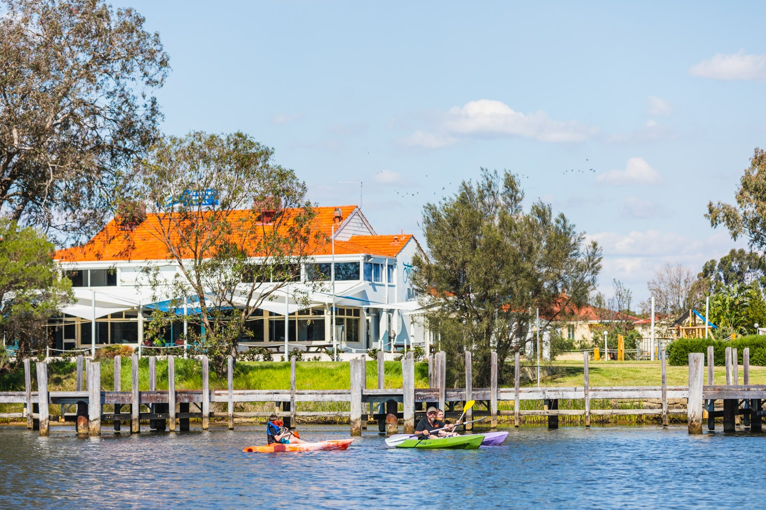Jetty's Bar and Grill on the Murray River near Pinjarra