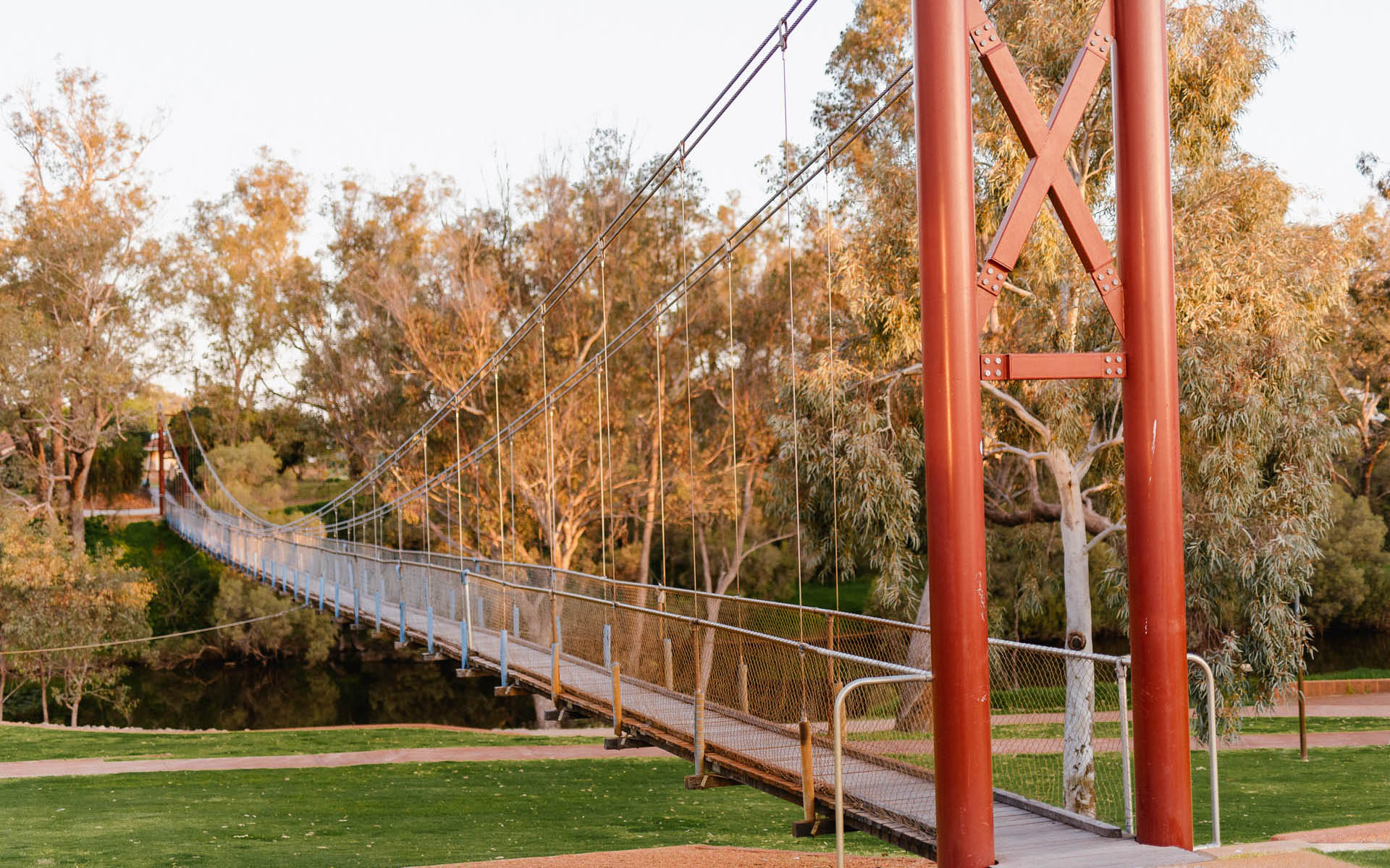 Pinjarra Suspension Bridge