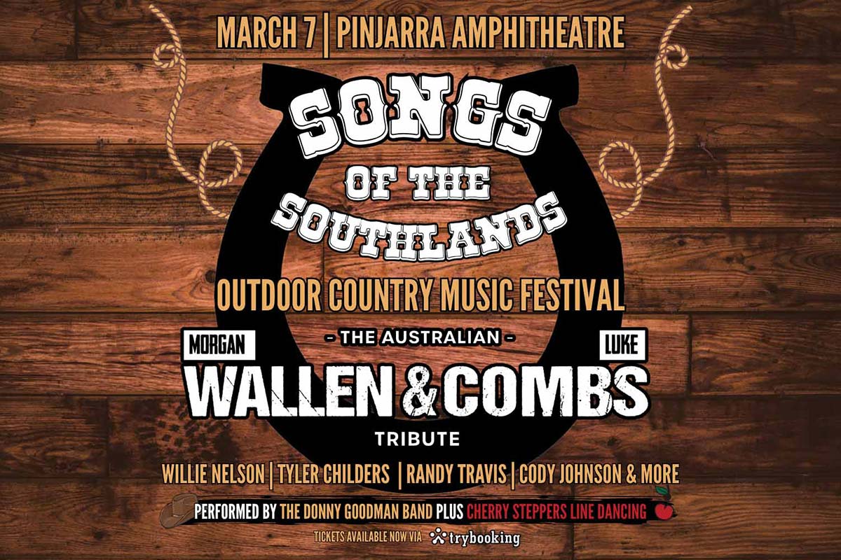 Songs of the Southlands outdoor country music festival in Pinjarra