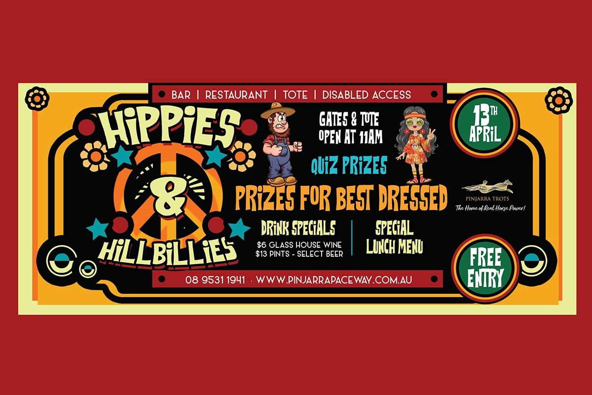 Hippies and hillbilles event at Pinjarra Paceway